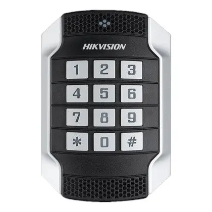 Cititor de proximitate MIFARE HIKVISION DS-K1104MK, 13.56Mhz cu tastatura integrata, seria PRO