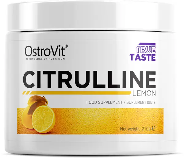 Citrulline Malate Powder, lămâie, 210 g, OstroVit