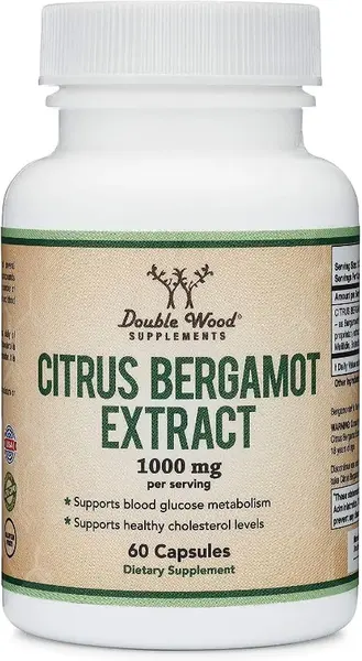 Citrus Bergamot Extract, 60 capsule, Double Wood