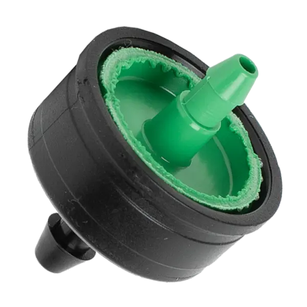 Ciuperca Pentru Picurare Cu Compensator Cu Membrana, Debit Maxim 2 L/h, Culoare Verde