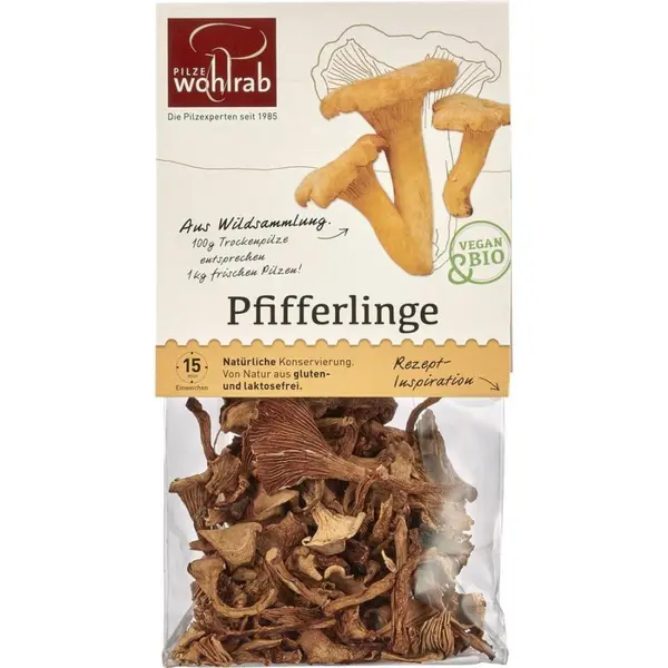Ciuperci galbiori deshidratati, eco - 20 g