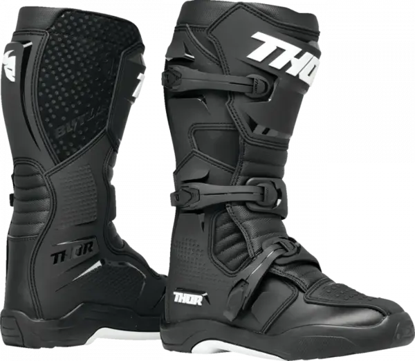 Cizme atv cross Thor Blitz XR, culoare negru, marime 42