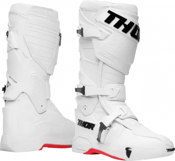 Cizme Atv Cross Thor Radial, culoare alb, marime 51