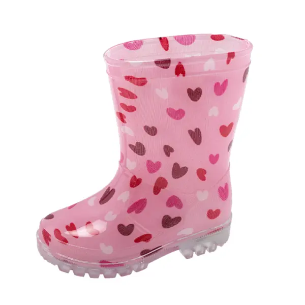 Cizme copii cauciuc Chicco Wallis, roz model, 66015-62P