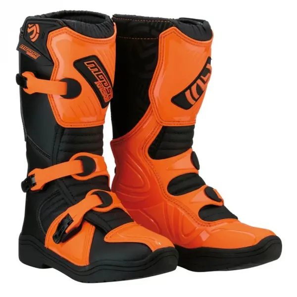 Cizme Cross ATV copii Moose Racing M1.3 culoare negru portocaliu marime 36
