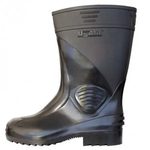 Cizme de lucru apa noroi Usam M1 OB SRA, culoarea negru 39, NEGRU