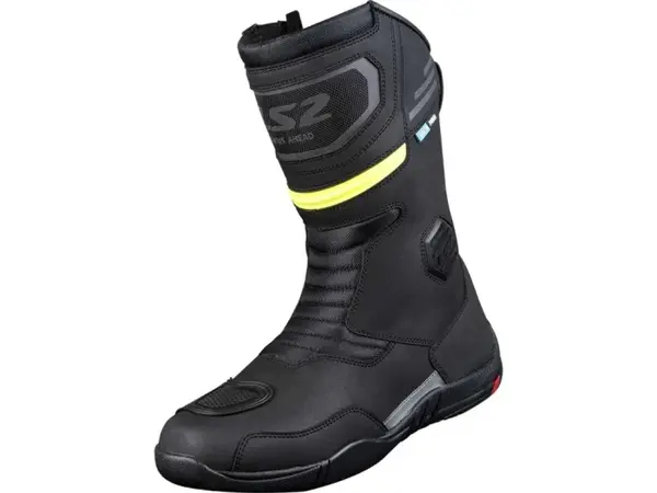 Cizme moto inalte LS2 GOBY MAN BOOTS WP, marime 45, culoare negru
