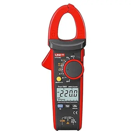 Clampmetru Digital 600a True Rms UT216C UNI-T MIE0189