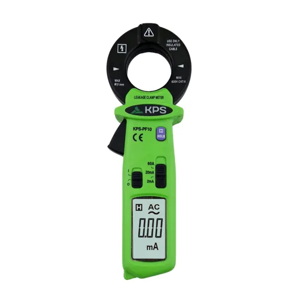 Clampmetru digital pentru curenti de scurgere, 2mA - 60A, KPS PF10