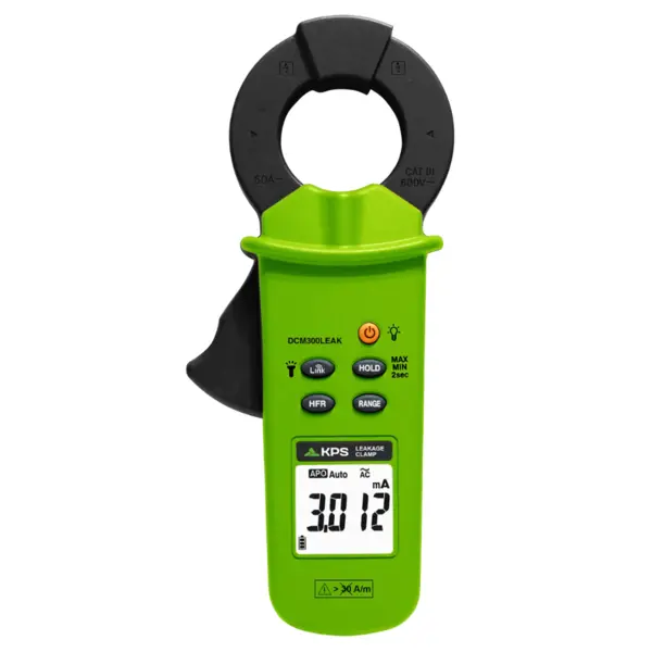 Clampmetru digital pentru curenti de scurgere, 6mA-60A AC, TRMS, KPS DCM300LEAK