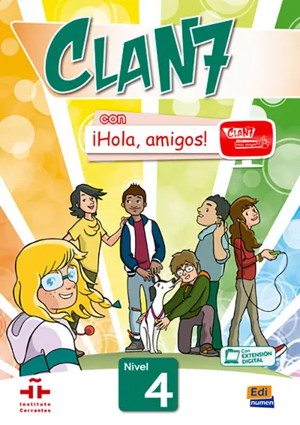 Clan 7 Con Hola Amigos: Libro del alumno + CD |