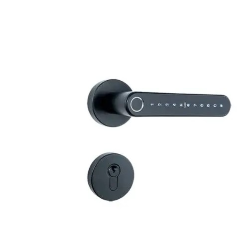 Clanta Smart SYDNEY Black cu Amprenta, Cod PIN, Card RFID, Bluetooth si WiFi, SMP-SYDNEY-BL