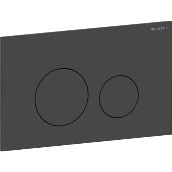 Clapeta actionare dubla rezervor wc negru mat Geberit Sigma40