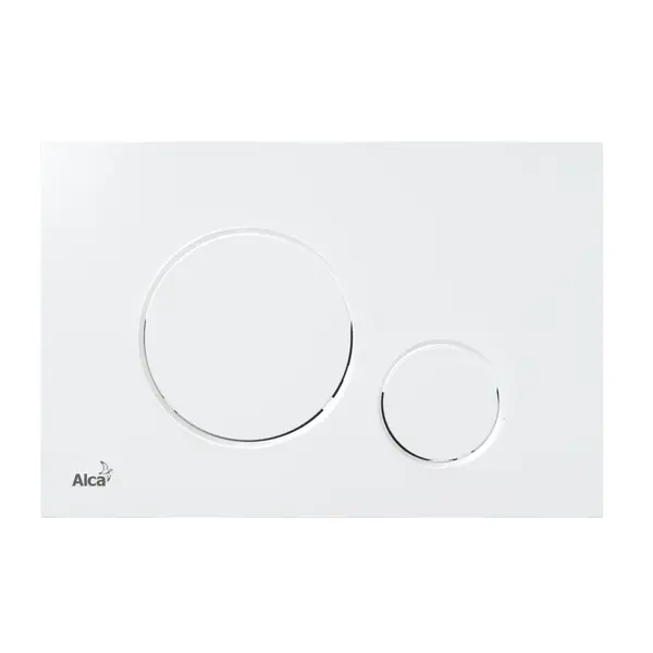Clapeta actionare wc alb lucios Alcaplast 670