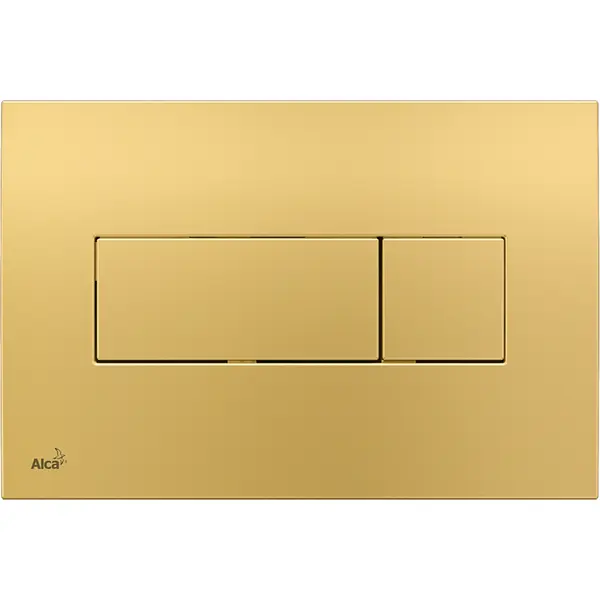 Clapeta actionare wc auriu lucios Alcaplast 375