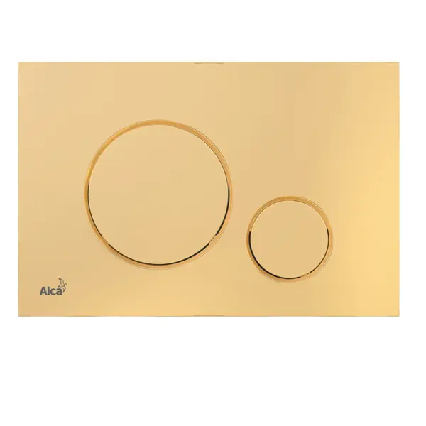 Clapeta actionare wc auriu lucios Alcaplast 675