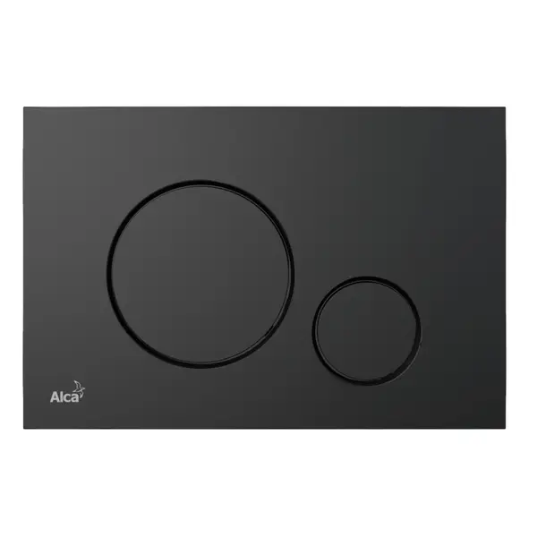 Clapeta actionare wc negru mat Alcaplast 678