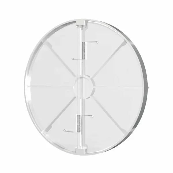 - Clapeta antiretur pentru ventilator baie Ø125mm, plastic Alb