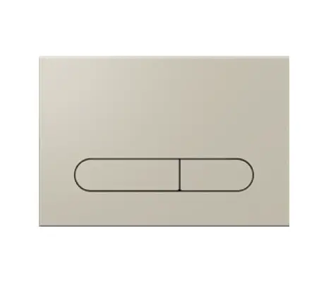 Clapeta de actionarea dubla, culoare ivory, pentru rezervor incastrat Isvea