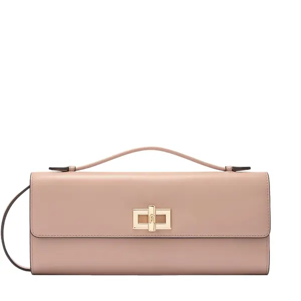 Clara crossbody clutch anemone pink