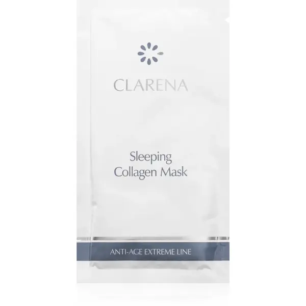 Clarena Anti-Age Extreme Line masca sub forma de crema cu colagen 5 ml