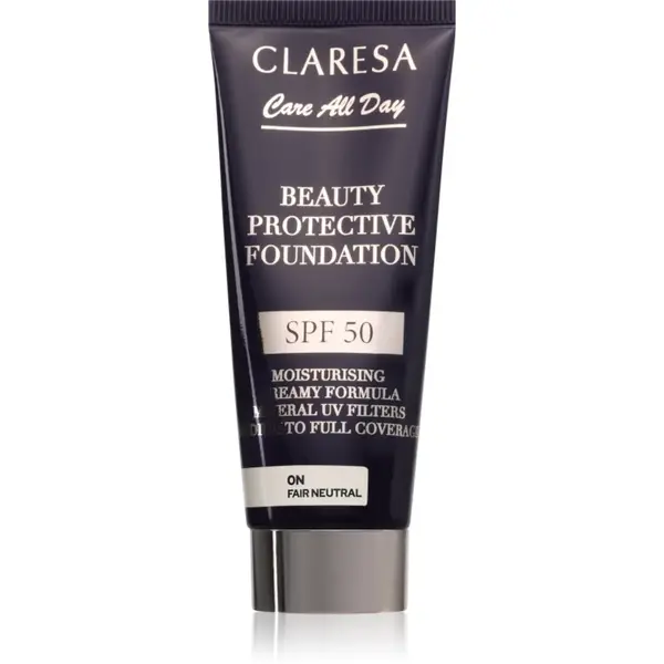 Claresa Care All Day Beauty Protective Foundation machiaj de protectie SPF 50 culoare 0N Fair Neutral 30 ml