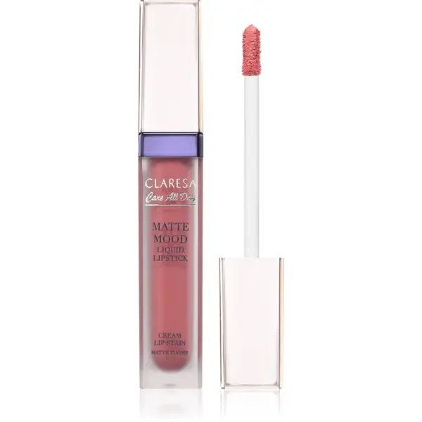 Claresa Care All Day Matte Mood Liquid Lipstick ruj lichid mat culoare 04 Overjoy 7 ml