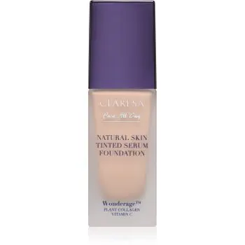 Claresa Care All Day Natural Skin Tinted Serum Foundation Fluid nuantator cu textura usoara pentru un look natural