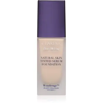 Claresa Care All Day Natural Skin Tinted Serum Foundation Fluid nuantator cu textura usoara pentru un look natural