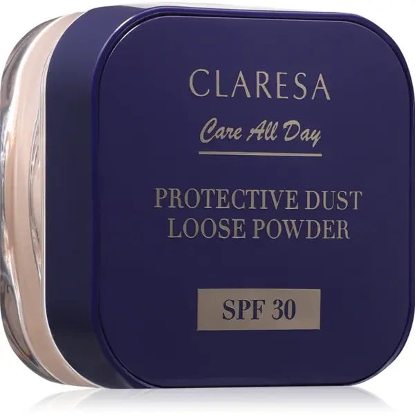Claresa Care All Day Protective Dust Loose Powder pudră liberă pentru fixare SPF 30 culoare Universal 5 g