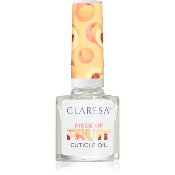 Claresa Cuticle Oil ulei pentru cuticule cu parfum Peach 5 ml