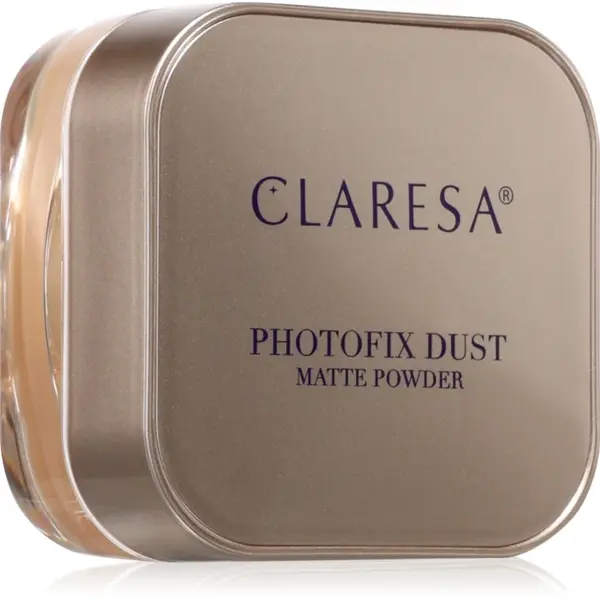 Claresa Photofix Dust Matte Powder pudra pulbere matifianta pentru o fixare naturala culoare Universal 8 g