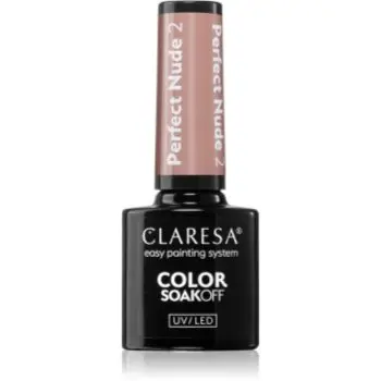 Claresa SoakOff UV/LED Color Perfect Nude lac de unghii sub forma de gel
