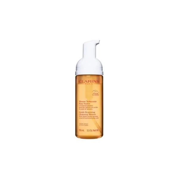 Clarins Cleansing Gentle Renewing Cleansing Mousse demachiant spumant delicat pentru toate tipurile de ten Volum 150 ml