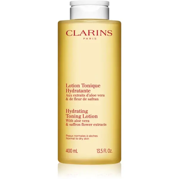 Clarins Cleansing Hydrating Toning Lotion tonic hidratant pentru ten normal spre uscat 400 ml