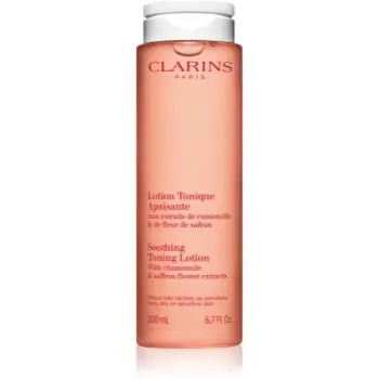 Clarins Cleansing Soothing Toning Lotion tonic de curatare si calmant pentru ten uscat și sensibil