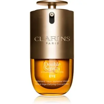 Clarins Double Serum Eye Crema anti-rid pentru zona ochilor cu efect de nutritiv