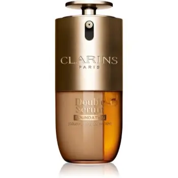 Clarins Double Serum Foundation make-up strălucitor de întinerire