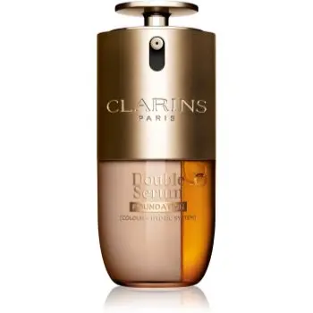 Clarins Double Serum Foundation make-up strălucitor de întinerire