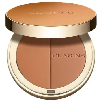 Clarins Ever Bronze Compact Powder pudră unificatoare compactă