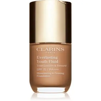 Clarins Everlasting Youth Fluid Foundation make-up pentru luminozitate SPF 15
