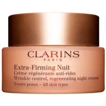 Clarins Extra-Firming Night cremă de noapte pentru fermitate cu efect de regenerare pentru toate tipurile de ten