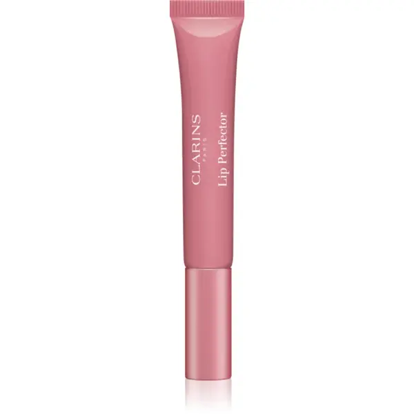 Clarins Lip Perfector Shimmer lip gloss cu efect de hidratare culoare 07 Toffee Pink Shimmer 12 ml