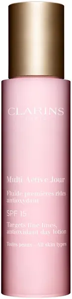 Clarins Loțiune facială hidratantă și protectoare Multi-Active, SPF15, 50 ml