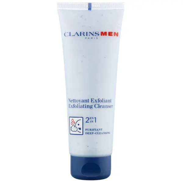 Clarins Men Exfoliating Cleanser Exfoliant facial de curatare Tester Volum 125 ml