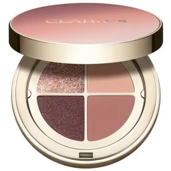 Clarins Ombre 4 Colour Eye Palette paletă cu farduri de ochi pentru un efect de lunga durata