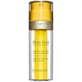 Clarins Plant Gold Nutri-Revitalizing Oil-Emulsion ulei hranitor pentru piele 2 in 1