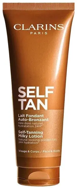 Clarins Self Tan Loțiune autobronzantă pentru față și corp, 125 ml
