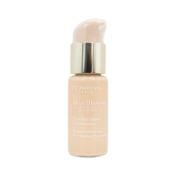 Clarins Skin Illusion Velvet Fdt Fond de ten Tester Volum Shea butter