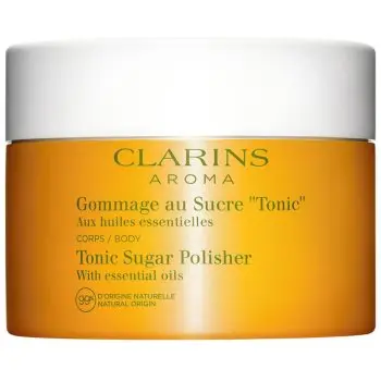 Clarins Tonic Sugar Polisher exfoliant iluminator cu efect revitalizant